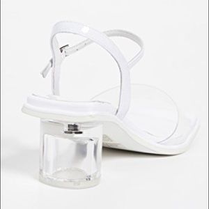 jeffrey campbell futuro vinyl sandals